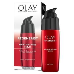 NEW Olay Regenerist Micro Sculpting Serum Collagen Peptide Firming Wrinkle